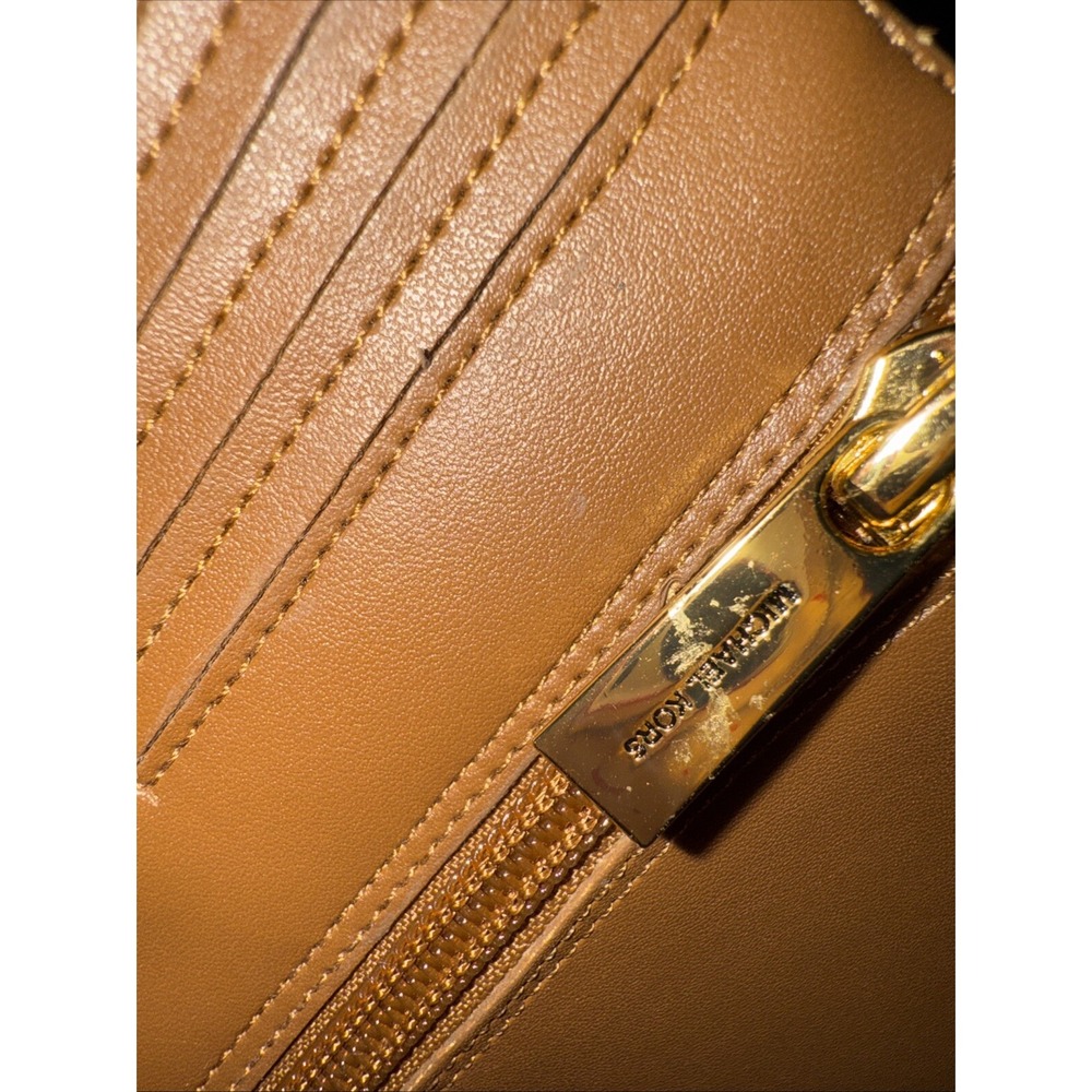 Michael Kors Rory Sz 10M Knee High Riding Boots Faux Leather Yellowstone Cowgirl - Picture 16 of 16